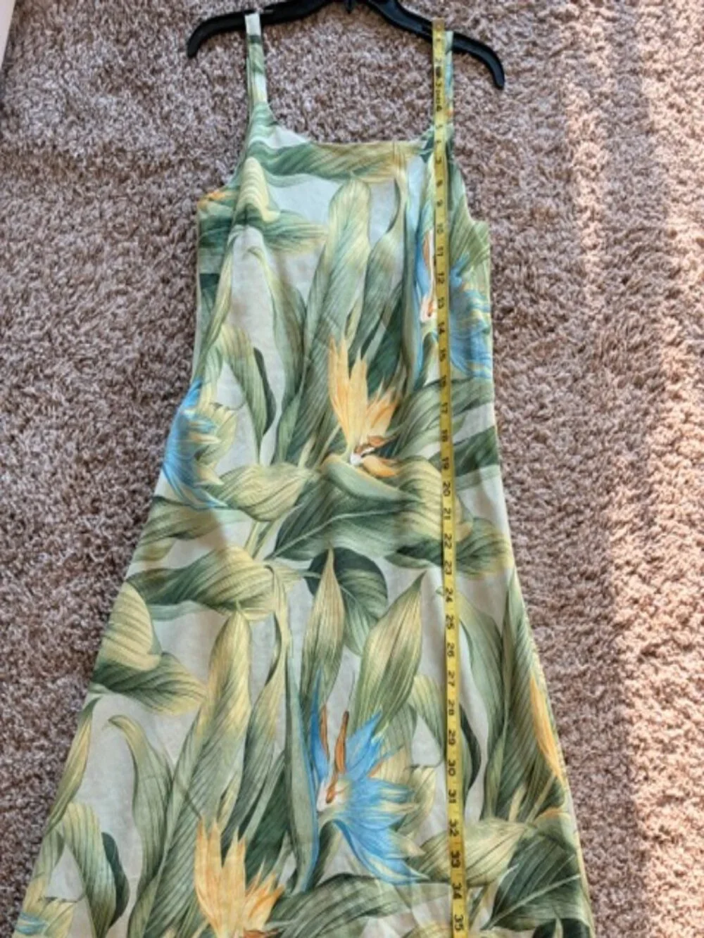 Tommy Bahama silk/linen size 14 dress, great condition